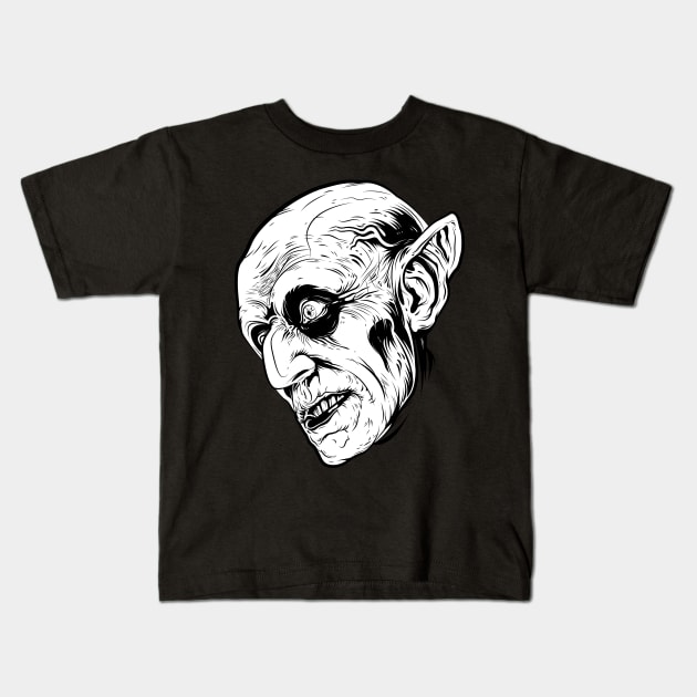 Nosferatu Kids T-Shirt by BeeryMethod